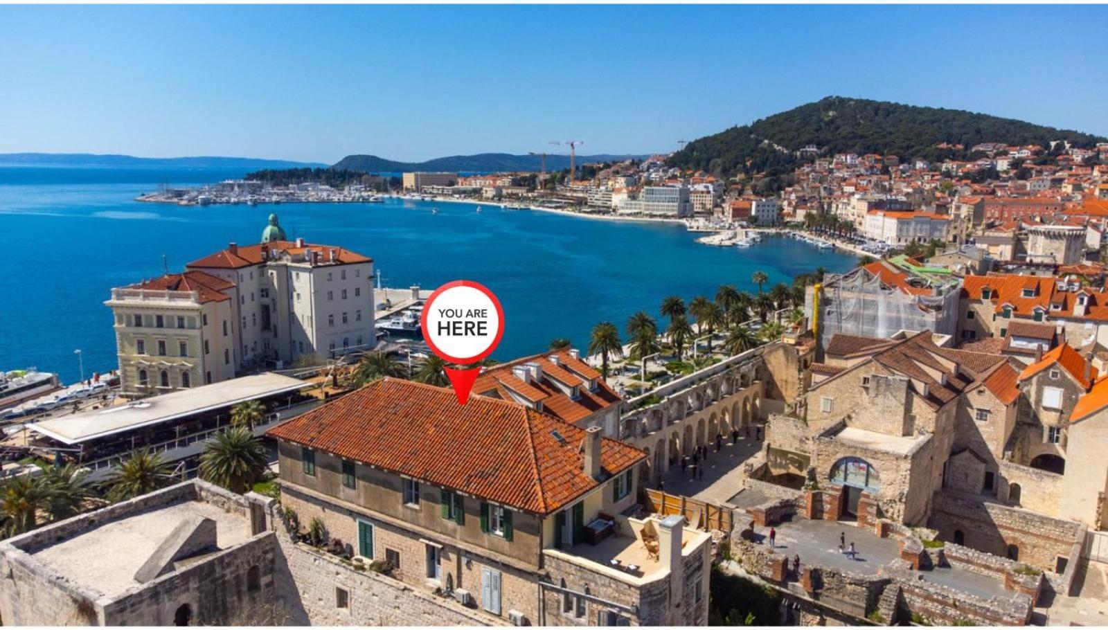 Diocletian Tower - Bella Vista & Palazzo Split Exterior photo